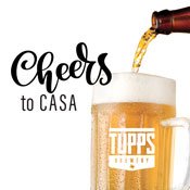 McKinneyYP's tweet photo. Just a reminder... 'Cheers to CASA' is tomorrow night https://t.co/J9Ae4O3gdF https://t.co/NxYTjZoNa4