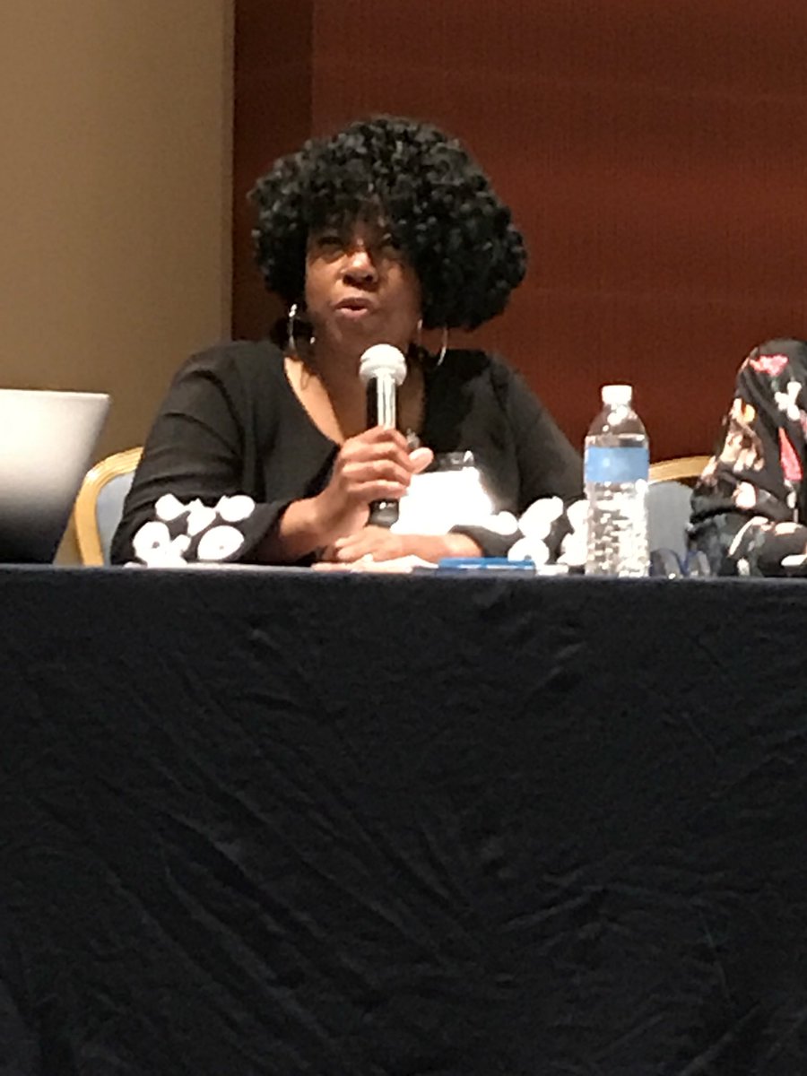read12me's tweet photo. @MNTOY2006 speaking about her role as a racial-equity instructional coach in St. Louis Park schools @NASDTEC #nasdtec18 https://t.co/l0h1Pm1cbT