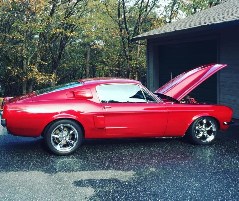 SummitRacing's tweet photo. Up next for voting is Dana's 1968 Mustang Fastback. Give this photo a like or a comment to cast your vote! #FanRide #May2018 #MustangMonday #50YearsOfSummit https://t.co/PHC9wfKVH8
