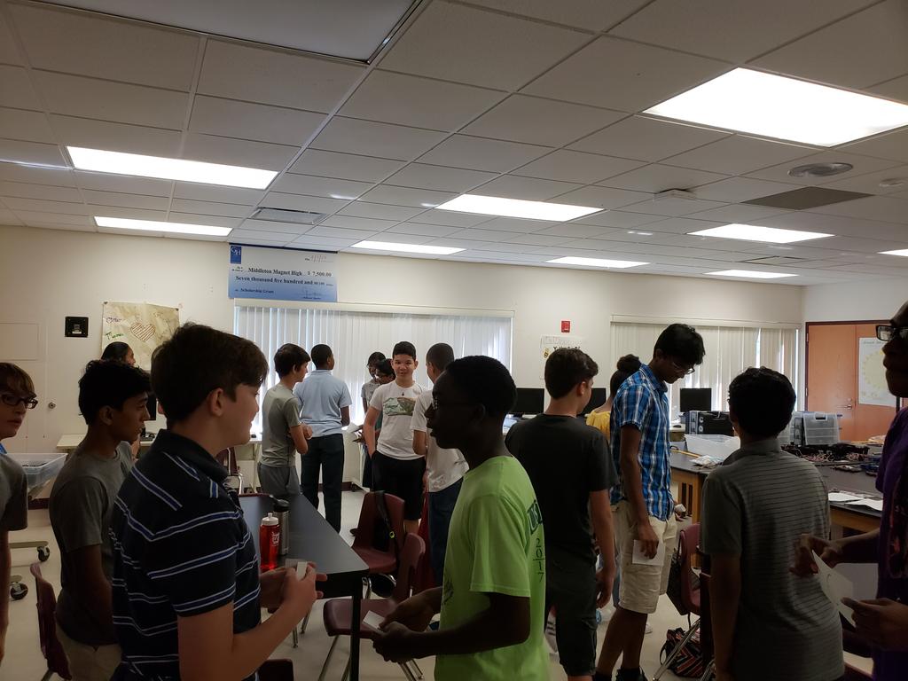 FRC 1369 Minotaur (@frc1369minotaur) on Twitter photo Robotics Summer Camp begins for incoming freshmen with a meet and greet ice breaker. Thanks to our sponsor Suncoast Credit Union for helping us run this camp <a href="/SuncoastCU/">Suncoast Credit Union</a> #omgrobots <a href="/MiddletonSTEM/">MiddletonHighSchool</a> <a href="/FIRSTinFlorida/">FIRST in Florida</a> <a href="/SouthFloridaFRC/">South Florida FRC</a> Robotics Summer Camp begins for incoming freshmen with a meet and greet ice breaker. Thanks to our sponsor Suncoast Credit Union for helping us run this camp <a href="/SuncoastCU/">Suncoast Credit Union</a> #omgrobots <a href="/MiddletonSTEM/">MiddletonHighSchool</a> <a href="/FIRSTinFlorida/">FIRST in Florida</a> <a href="/SouthFloridaFRC/">South Florida FRC</a>