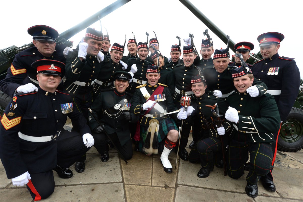 City of Edinburgh University Officer Training Corps (CEUOTC) supported by 105 Regiment Royal Artillery fired a 21 Royal Gun Salute at Edinburgh Castle to mark the occasion of the 97th birthday of HRH Prince Phillip, the Duke of Edinburgh. #21gunsalute #edinburghcastle #HRHphillip