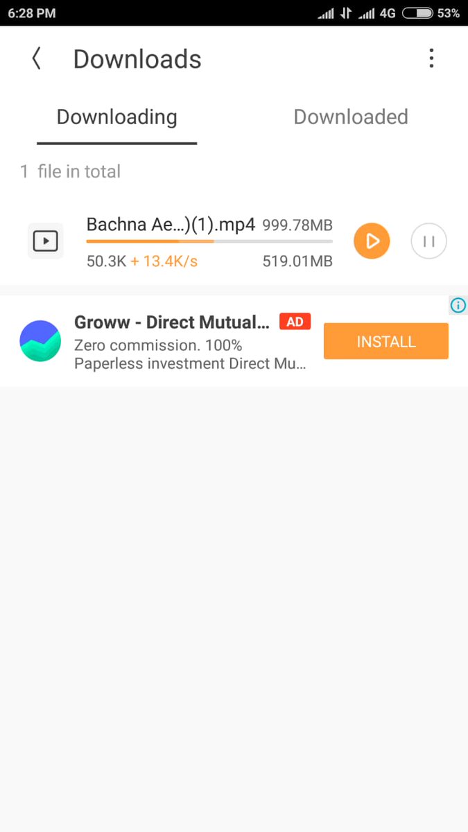 RaychuraKeval's tweet photo. I think really need to change #vodaphoneIn sim card to another company all of u check this speed of 4g internet.
Other company's netspeed are also better than this like #Airtel #BSNL 3g net speed are also better than vodaphone. https://t.co/h23GoFxawj