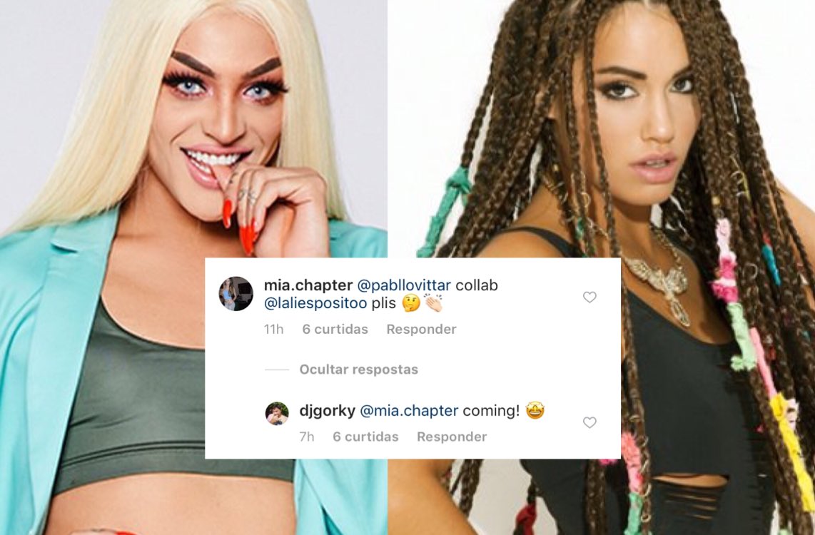kutyoficial's tweet image. Pabllo Vittar hará un feat con Lali Espósito en su álbum #PV2