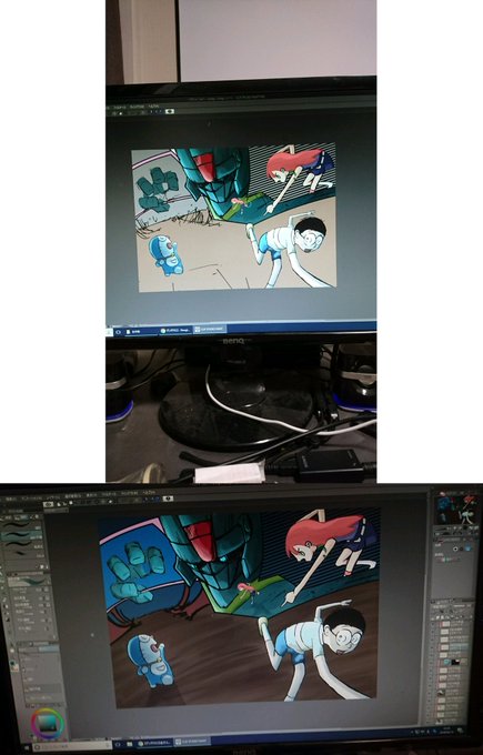 先週日曜日までの進歩
今週日曜で背景とエフェクト書いてツモじゃッ! 