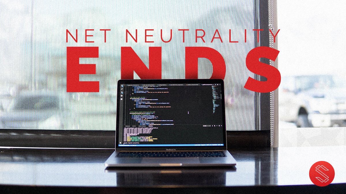 Today is the day, #NetNeutrality will no longer be a thing. You can never depend on the government to do what's in your best interest. What you can do is support entities that do. <a href="/SubstratumNet/">Substratum</a> has shown they are willing and able to do that! #NeutralNetWithSub