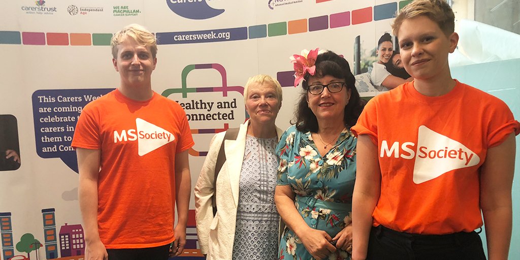 mssocietyuk's tweet photo. We're in Parliament today to raise awareness for carers! Many people with #MS rely on the help of carers from family and friends - and these carers need support too! Together with two carers from the #MS community we'll talk to MPs to help get more support for carers. #CarersWeek https://t.co/xgF18rMk9E