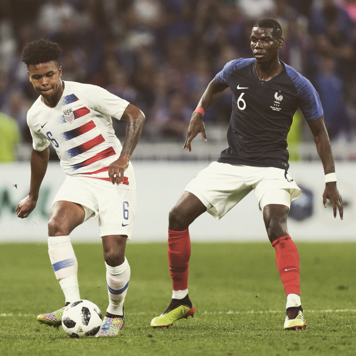 usmntonly's tweet photo. One of the best midfielders in the world, and Paul Pogba. 🙌 https://t.co/lv7HBoCSRE