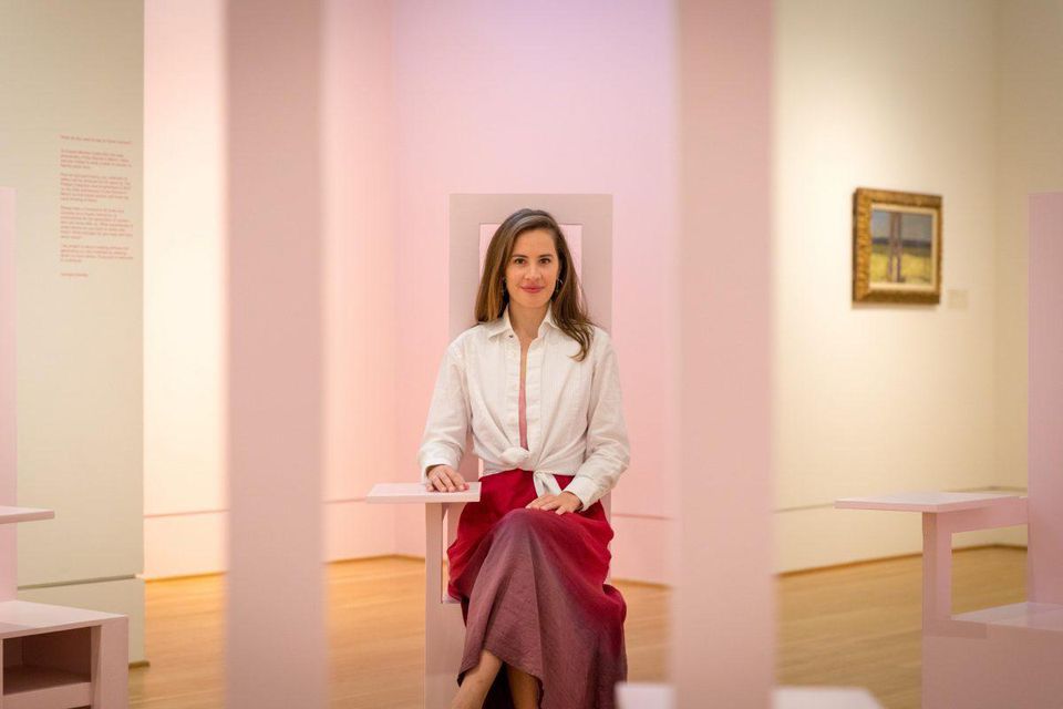 PhillipsMuseum's tweet photo. After debuting at The Phillips Collection, @ToFutureWomen continues its journey through cultural institutions (via @Forbes) https://t.co/bsL6IbjUwN 
#ToFutureWomen https://t.co/6FY7rZYUVg