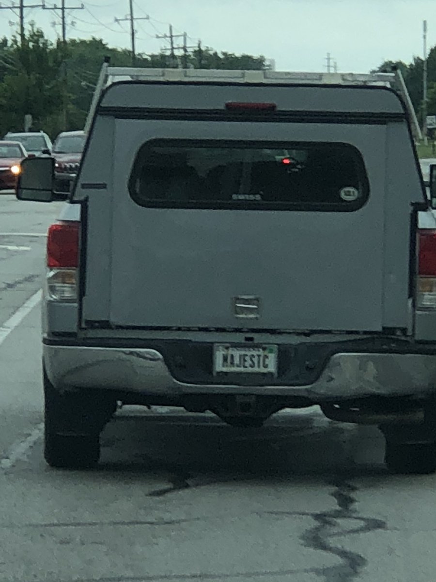 lee_fultz's tweet photo. Why does @chelcielynnn not have this license plate?😂 #TrailerTrashTammy https://t.co/jNYFYiSr47