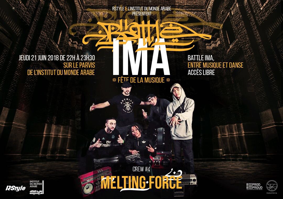 RStyleofficiel's tweet photo. Vous avez prévu quoi pour la fête de la musique ? ;) super plan by @rstyleparis et @imarabe // 21 juin 22h sur le parvis de l’Institut du Monde Arabe retrouvé les meilleurs danseurs hip hop de l’hexagone et des performances live musique avec Dj Marrrtin et musiciens https://t.co/rGISpN5Vz4