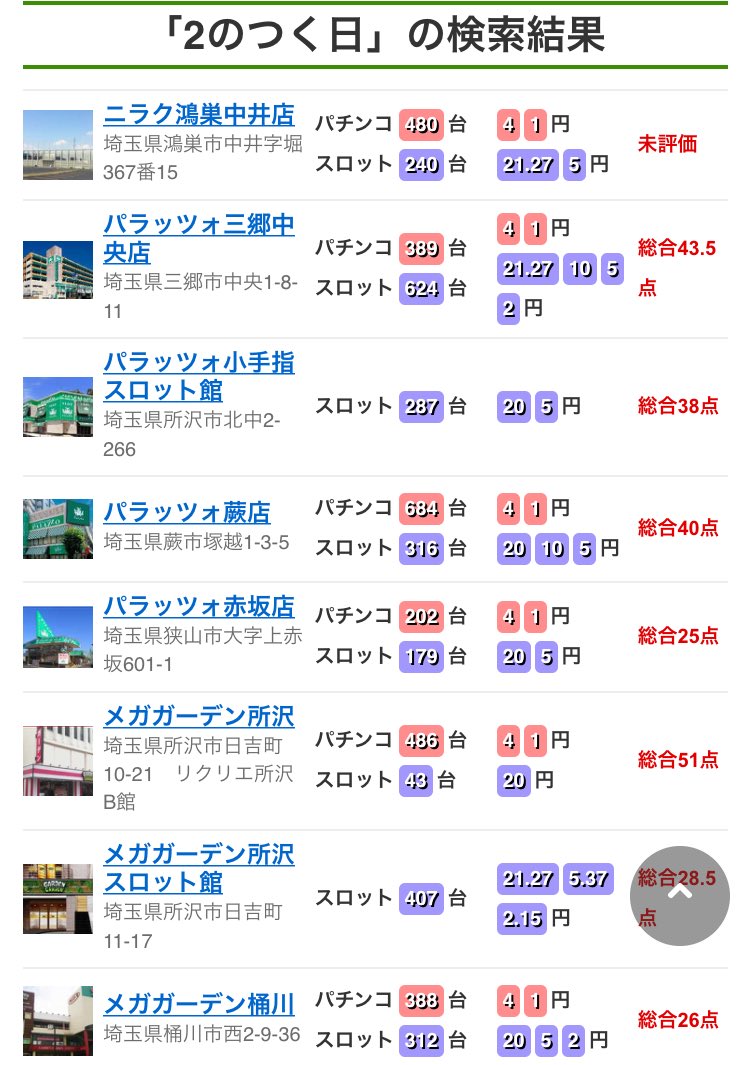 旧イベント日 旧イベント日