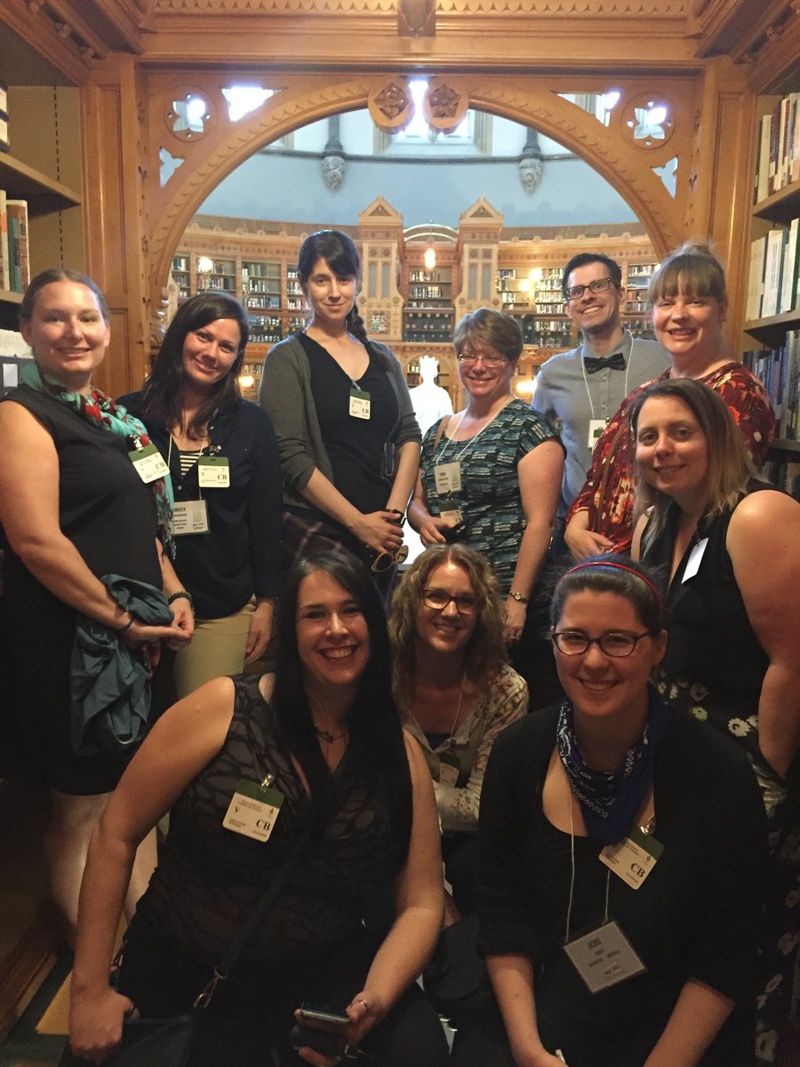 WILUconference's tweet photo. The third day of #wilu2018 was full of fun activities, including an #IndigenousWalk, a visit to the Library of Parliament, and a pet therapy session! https://t.co/M85tzVYqur
