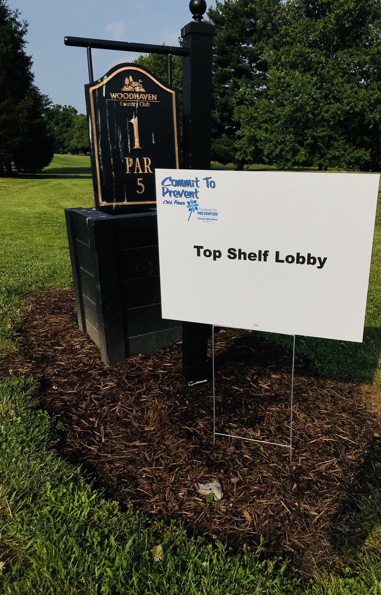 TopShelfLobby's tweet photo. Top Shelf is happy to be a sponsor of the @PCAKY golf scramble this morning. Great event! #CommitToPrevent https://t.co/2v7FtNsRyb