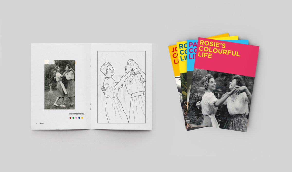 LeoBurnettUK's tweet photo. We’re launching ‘A Colourful Life’, a project to produce personalised colouring books for people living with dementia, founded by our creatives Hannah and Beth. Find out more: https://t.co/kckMPW3HFM https://t.co/U5tGQ6wvHv