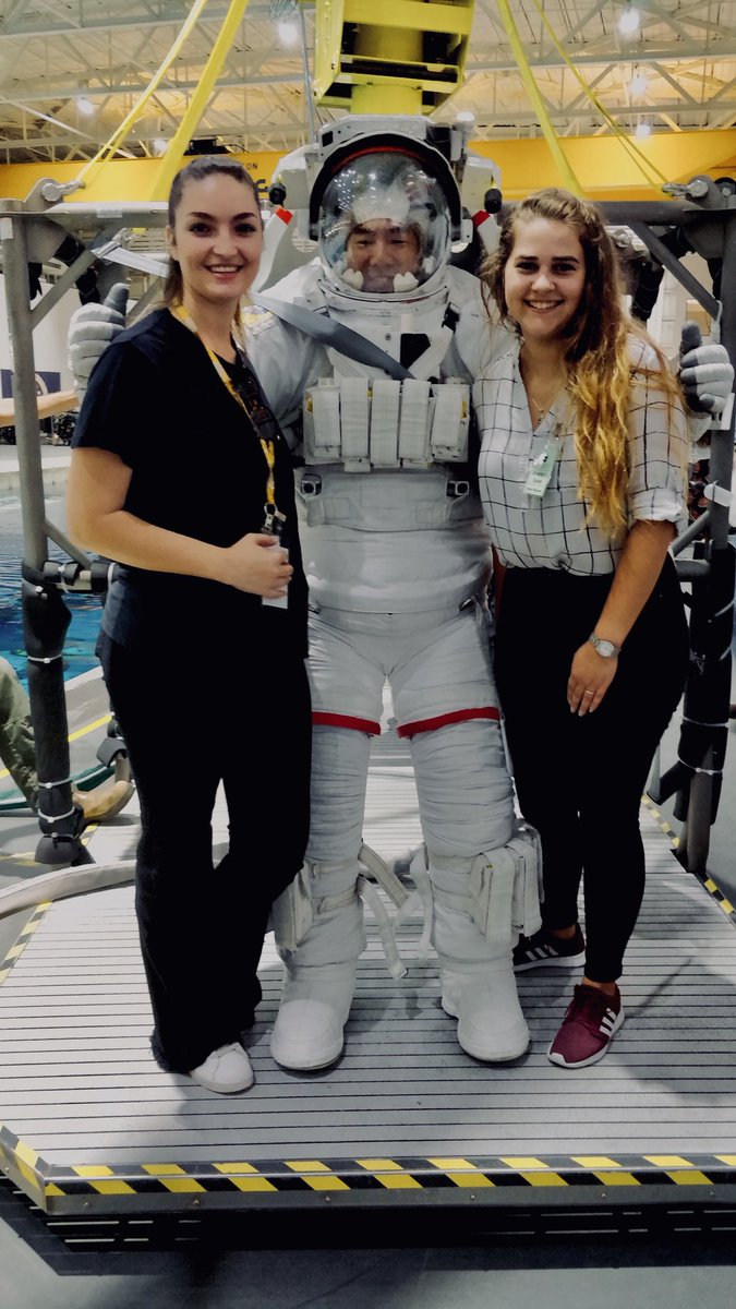 ASE_Astronauts's tweet photo. #MotivationMonday
Our ASE team wished #ASEmember Soichi Noguchi well before his training at the NBL, an underwater environment that can simulate space walks. He completed a 6-hour run in preparation for Expedition 62/63, launching next year.
Thanks @Astro_Soichi 👨🏼🚀 https://t.co/cohdaz94h6
