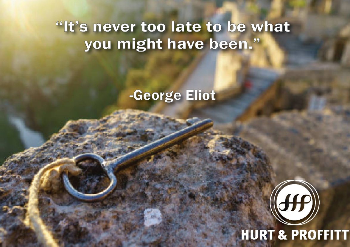 "It's never too late to be what you might have been." - George Eliot #MondayMotivation