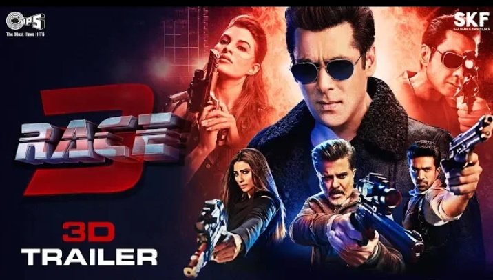KiraakSalmaniac's tweet photo. #Race3Trailer3D Me Dekho ๐
๐๐๐. ๐๐๐. ๐๐๐
https://t.co/tLGYbhopCr
*
#Salmaniacs Must Watch ๐โ๏ธ
*
#Race3ThisFriday
#4DaysToRace3
#Race3ThisEid
#Race3Eid2018
#Race3
#kirraak https://t.co/dzPEqrGnJ1