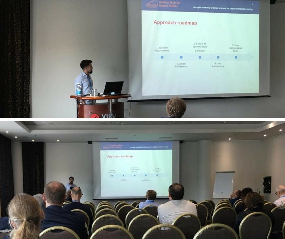 CCG_ZGDV's tweet photo. Estamos na Estónia a apresentar o artigo científico: “An incremental requirements and architectural design process for agile modeling”... 
#EMMSAD #CCG #agilemodeling #scientificresearch #UH4SP https://t.co/vF599FRuSi
