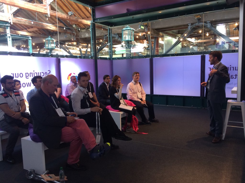 How BT use AI for cyber threats #cogx18 #bt #ai #security #london <a href="/BTGroup/">BT Group</a>