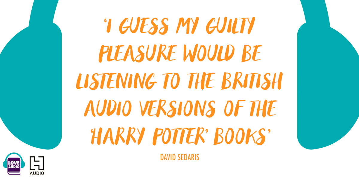 HachetteAudioUK's tweet photo. Our fabulous author @DavidSedaris listens to #harrypotter in audio as his guilty pleasure. His latest book #calypso is now available in audio: https://t.co/4Z6SZaZsu1 #loveaudio #lblovesaudio #davidsederis https://t.co/62j5Mzctka