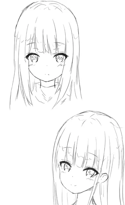 練習です。
お絵描きする時間が欲しいな～… 