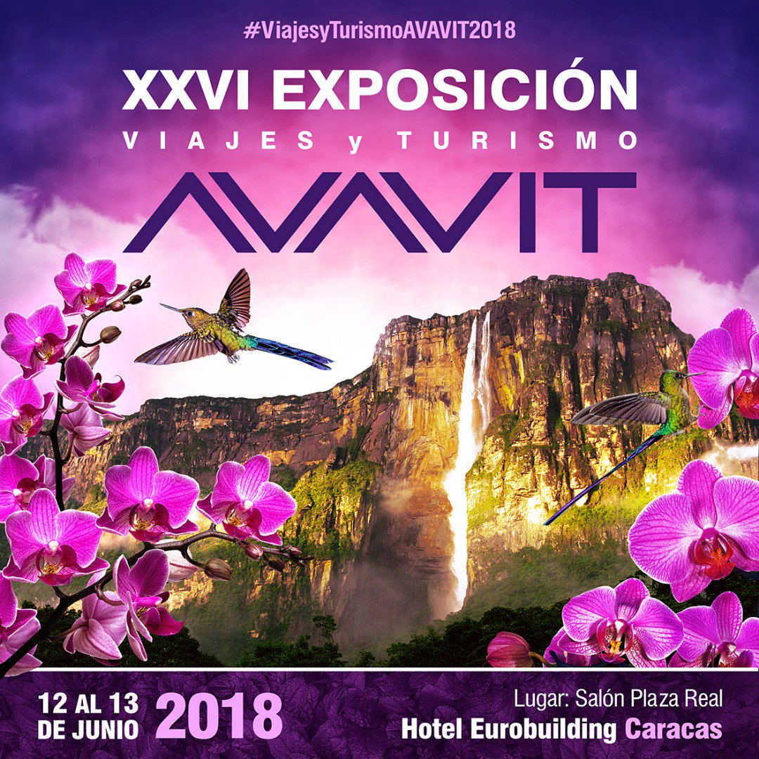 AVAVIT1's tweet photo. Para el acceso de los profesionales del turismo a la exposición, los días 12 y 13 de junio, se estará ofreciendo transporte desde las 2:45  hasta las 9:00pm,  entre la Av. Francisco de Miranda (Estación del Metro en Chacao) - Hotel Eurobuilding #ViajesyTurismoAVAVIT2018 https://t.co/ugbaifrEMY