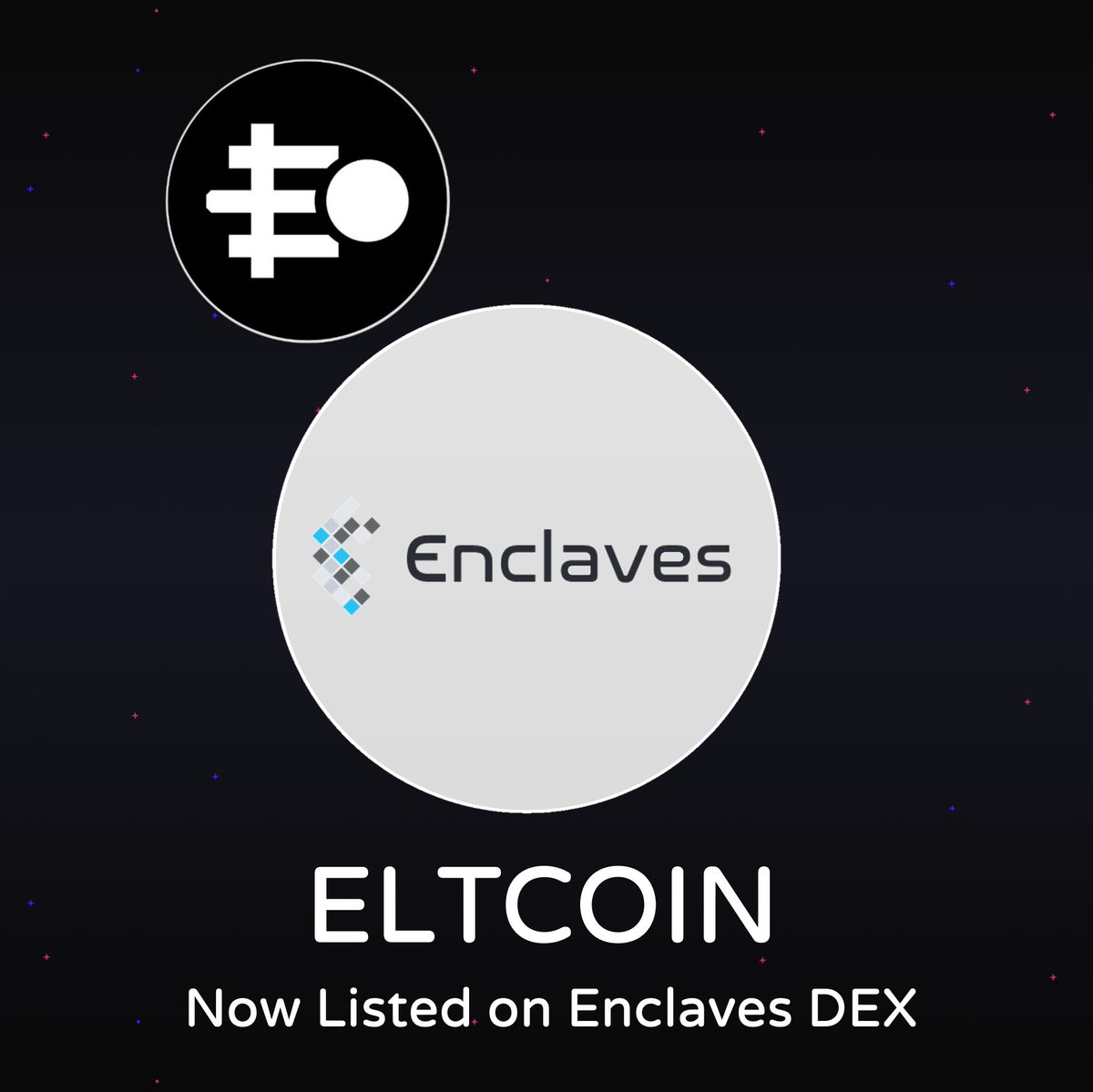 officialELTCOIN's tweet photo. ELTCOIN is now listed on Enclaves!

You can now buy and sell ELTCOIN using the Enclaves decentralised exchange. If you have any questions or problems, you can contact Enclaves support at https://t.co/v7ucRsYdld.

Start trading on Enclaves: https://t.co/hvnpOz5WhZ https://t.co/TM0kr1emBD