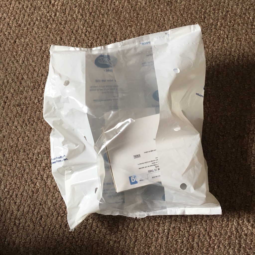 GinaPerry20's tweet photo. Well done @BootsUK, you’re successfully adding to the amount of single use plastics needlessly floating around! I didn’t need the paper bag my prescriptions come in, let alone a plastic one! #disappointed #plasticpollution https://t.co/lHFHczM73A