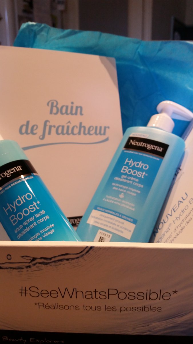 TestezTout's tweet photo. #testproduit #ambassadrice #hydraboost #neutrogena #beauté https://t.co/yhsDxpVtwx