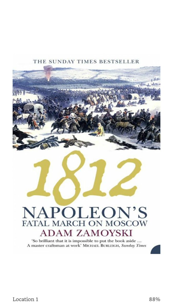 JJJHistory's tweet photo. One of the most fascinating and horrific books I've read. Thoroughly recommended, despite the nightmares... #historyteacher #napoleon https://t.co/7xzlAxoIL4