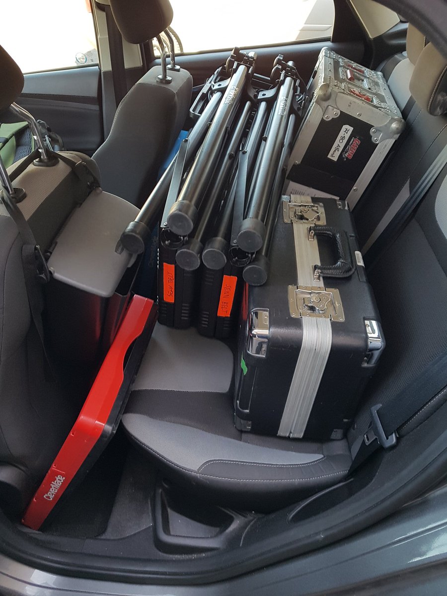 JoshDaSilva's tweet photo. My career as a roadie has just begun! #schoolplay #WizardofOz #lightingandsound https://t.co/2tqFMXCkHJ