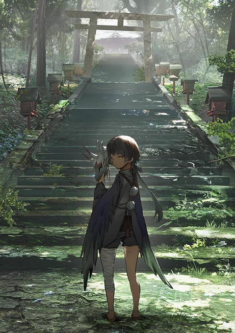 どこかの参道 