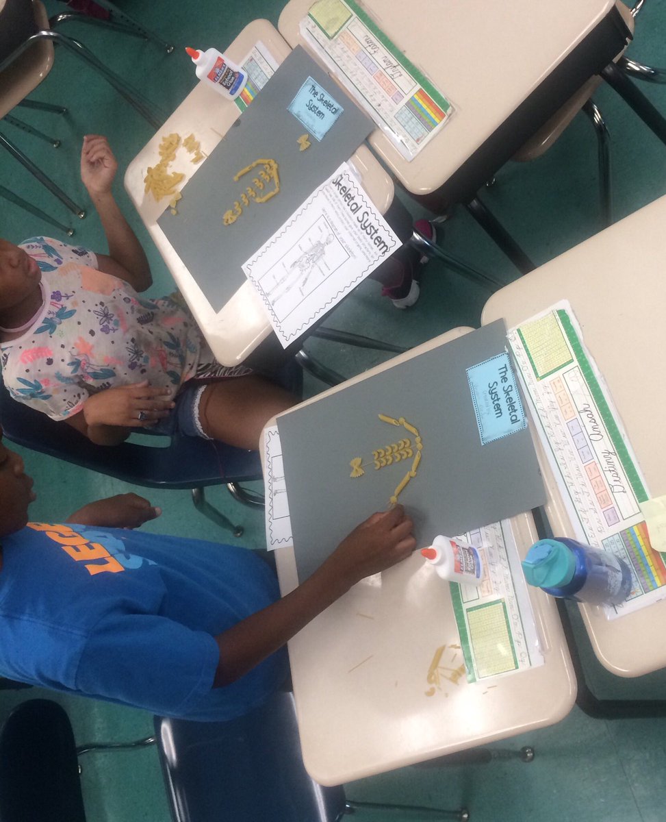 LCrocker1982's tweet photo. Creating and labeling skeletons with pasta, Ss were highly engaged! @NTES_BCPS @sgregorybcps @KrisCoston @mrs_snodderly https://t.co/zZWJzqKuiY