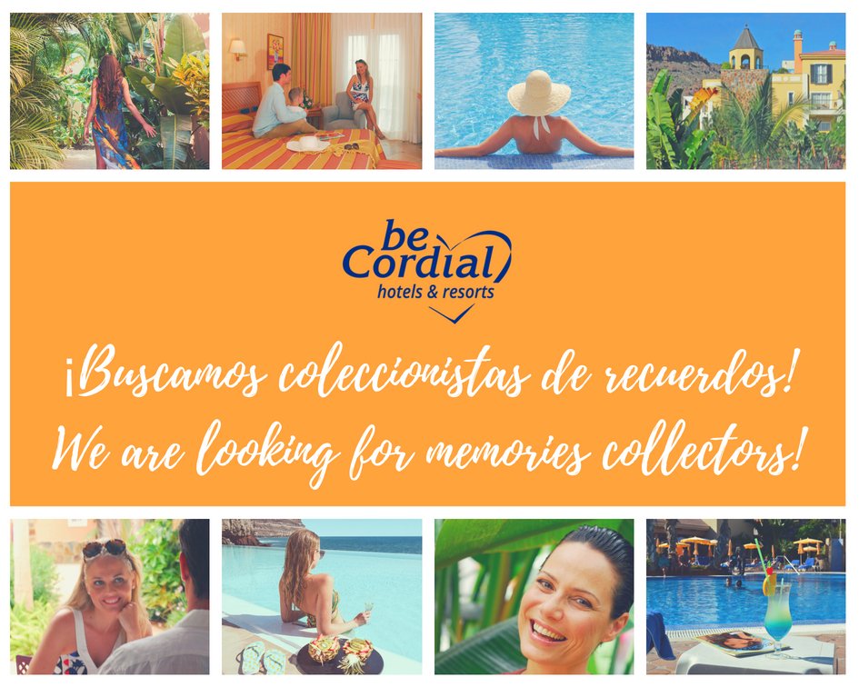 BeCordialHotels's tweet image. Comparta sus mejores momentos con nosotros utilizando el hashtag #BeCordial y las mejores fotos las publicaremos en nuestras RRSS. 📸
Share your best moments with us using the #BeCordial hashtag and we will publish the best photos on our social networks. 📸