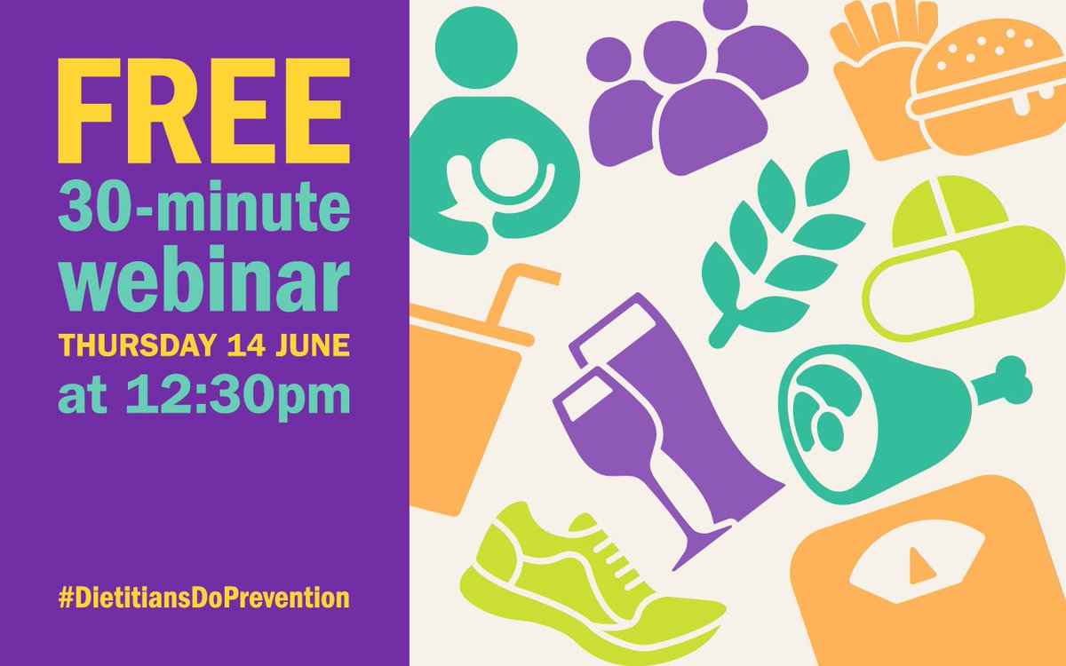 WCRF_UK's tweet photo. Health professionals – do you want a blueprint to beat cancer? Only a few spaces left for our free webinar this Thursday! Don't miss out and register here: https://t.co/DtV6mZhVTh #DieticiansDoPrevention https://t.co/ooHw8WTG16