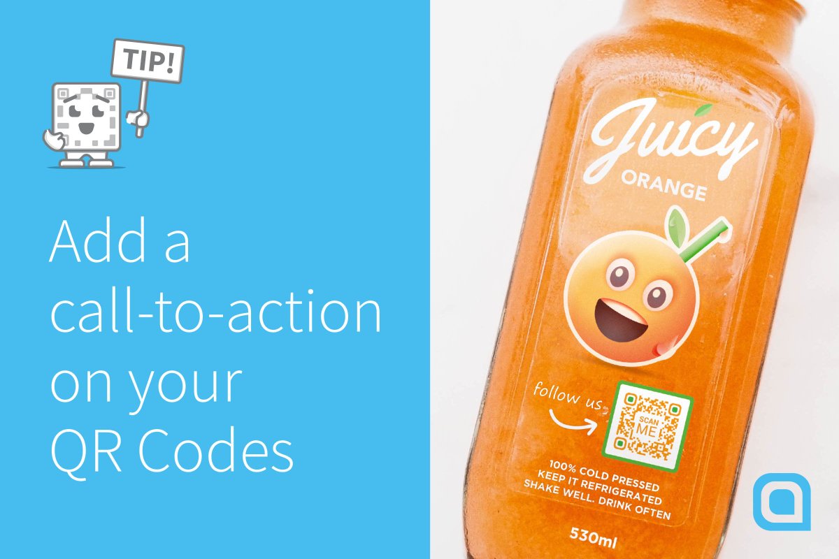 qrcgcom's tweet image. #TipTuesday: Add a call to action on your QR Codes. Get more #QRCodeMarketing tips here: qr-code-generator.com/qr-code-market…