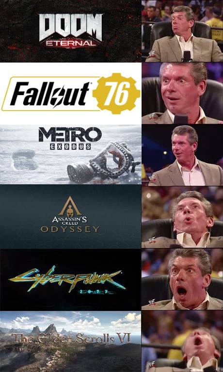 Resumiendo el #E3 en una imagen... 😍 #E32018
