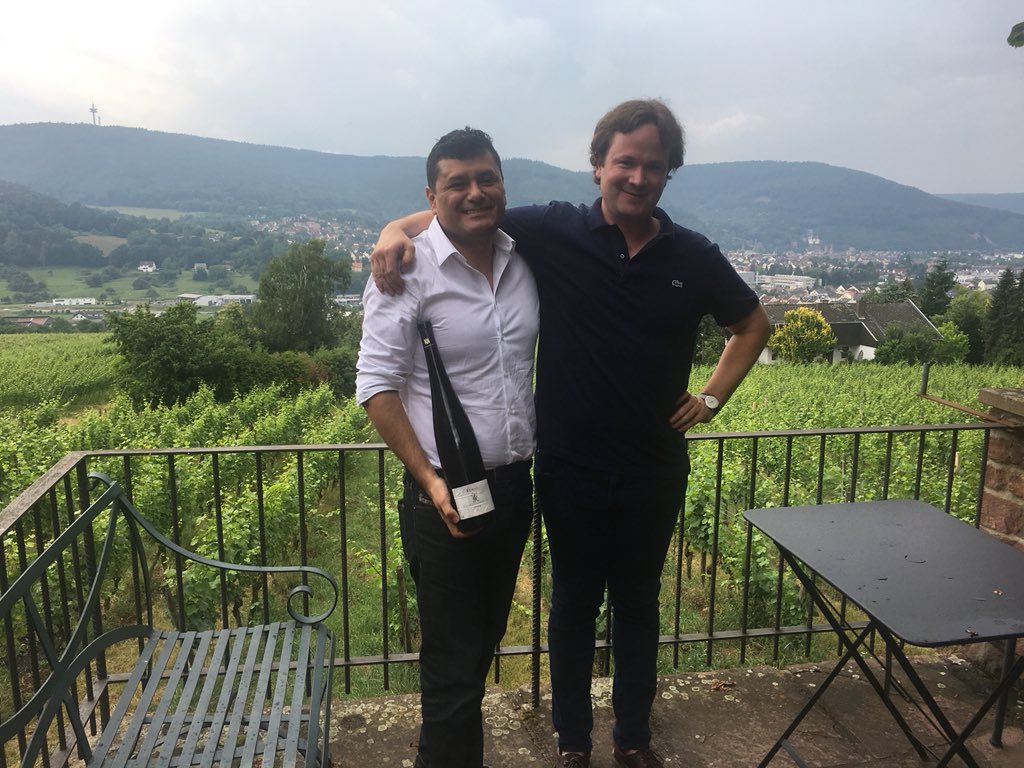 I tested great Fürst Pinot Noir 2016 and the 2017 from the barrel, one of the finest in Franken thanks Sebastian @ABSwines next winery Schnaitmann in Württemberg