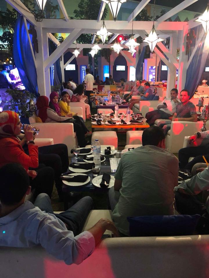 InfluenceCommEG's tweet photo. Tonight, our suhour is most definitely prettier than yours (look at that view). We’ve thrown a beautiful gathering at #TheNileRitzCarlton for our client @QNetOfficial where we’ve invited the country’s top media outlets and it was a full house. #InfluClients https://t.co/xJi2ENho7a