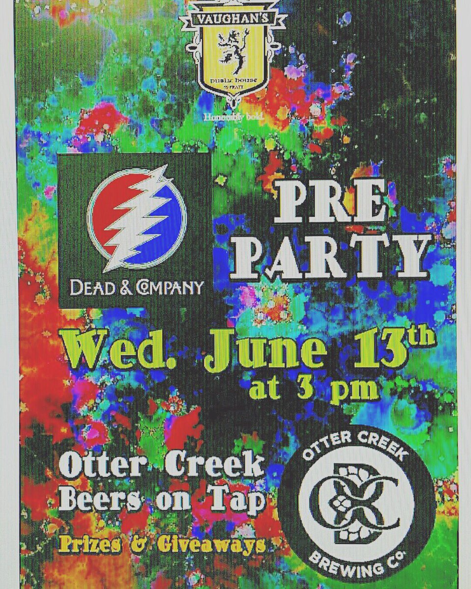 Join us Wed <a href="/VaughansPub/">VaughansPublicHouse</a> 5 @OtterCreekBeer beers on tap!