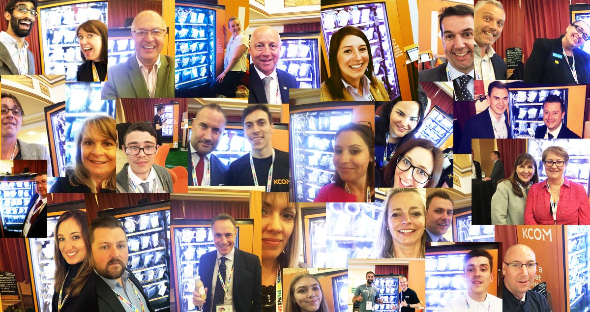 Great to see so many people at @businessday2018 on Friday. Thanks to everyone that dropped by our stand to try their luck on our social media powered vending machine!
