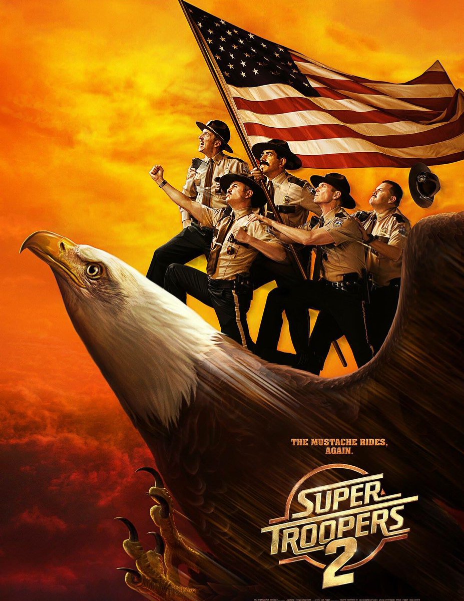 brokenlizard's tweet photo. Super Troopers 2 opens this Friday, June 15 in the UK!! https://t.co/sylM1i8LGI