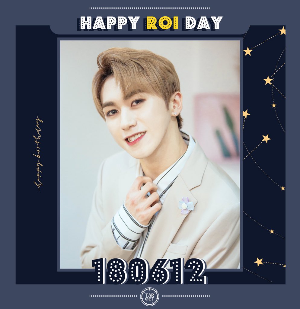 TARGET7_K's tweet photo. 💖Happy ROI Day💖

🎉로이야 생일 축하해 🎉

#로이 #ROI #타겟 #TARGET 
#HappyRoiDay https://t.co/4IR9ubuVEE