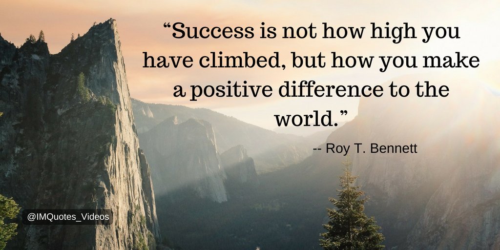 Inspired Motivation Quotes On Twitter True Success Can Be Found By Making A Positive Impact On Those Around You Quotes Ilovequotebooks Successquotes Success Https T Co 7b23eo3ueb Making A Positive Impact Quotes