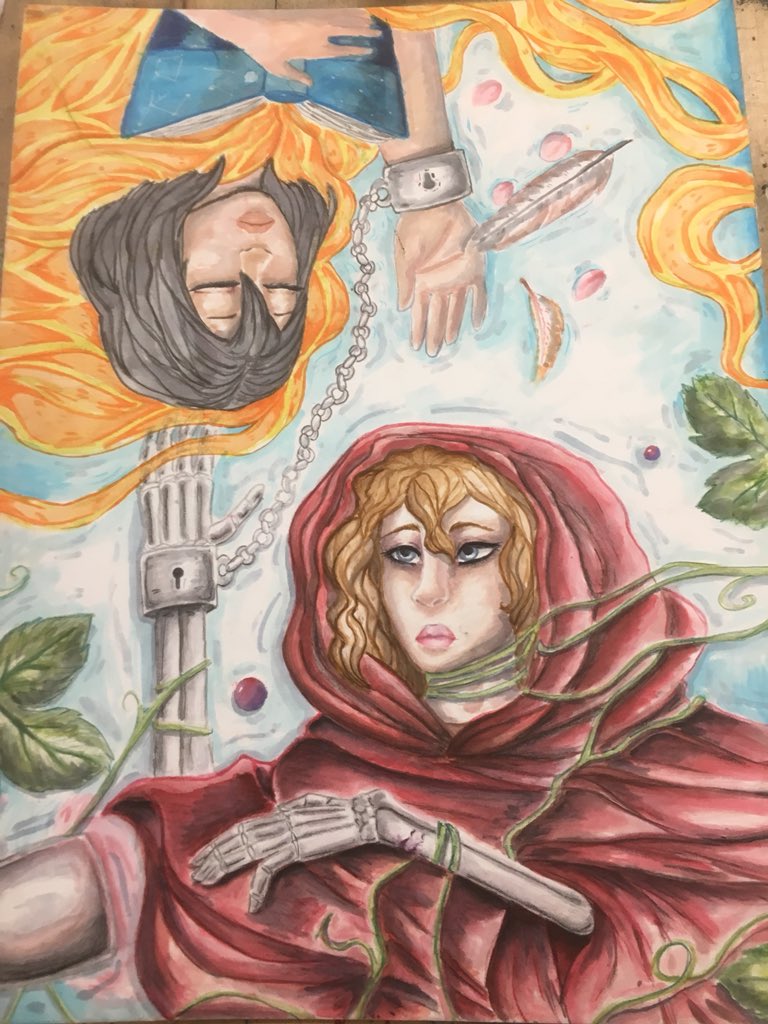 timeforbetty's tweet image. Outstanding artwork from Gabriella Gonzalez, this year’s Art Award  recipient! @WeehawkenTSD #WeeCreate. @ZywickiR @TonyColasurdo @FAmato53 @bcalligy @