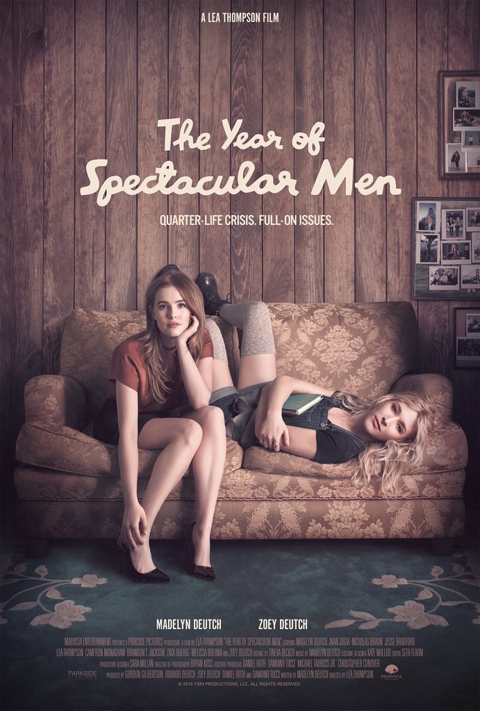 zoeydeutchuk's tweet photo. To win a #TheYearOfSpectacularMen (Coming to select theaters, Digital HD and On Demand June 15) SIGNED cast poster RT this tweet. Giveaway open to US residents only! Link to purchase tickets can be found here https://t.co/nIunyXNskM RT to enter! Giveaway is open from June 11 - 18 https://t.co/Aws8cogHMr