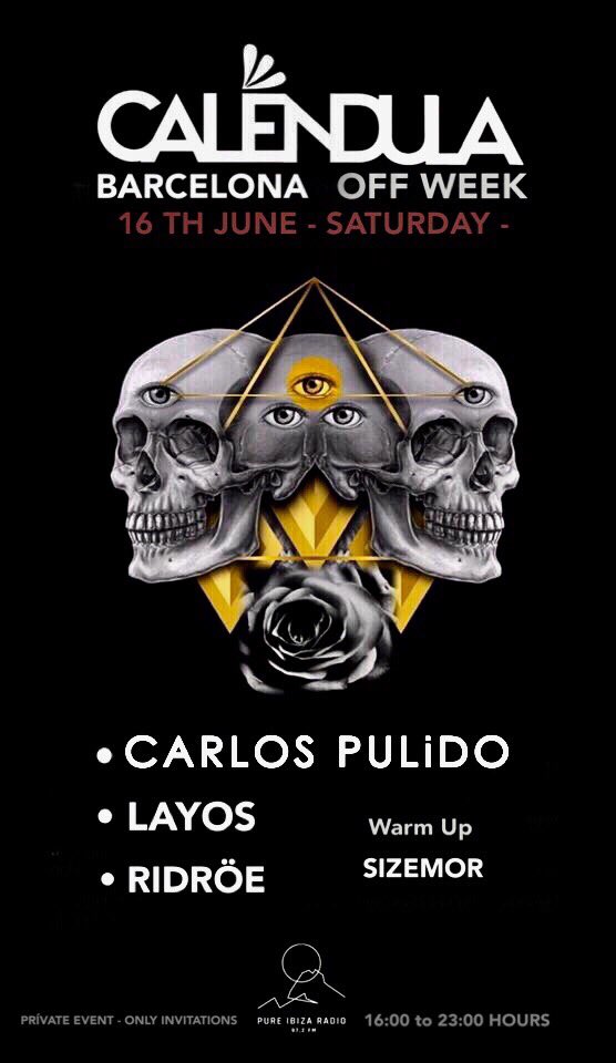 CarlosPulidodj's tweet photo. Esta semana volvemos a #Barcelona OFF WEEK ! @lovinibizafestival #showcase #pureibiza #offweek #sonar #lovinibiza #parcdelforum #sonarbarcelona https://t.co/tix5kaxQYo