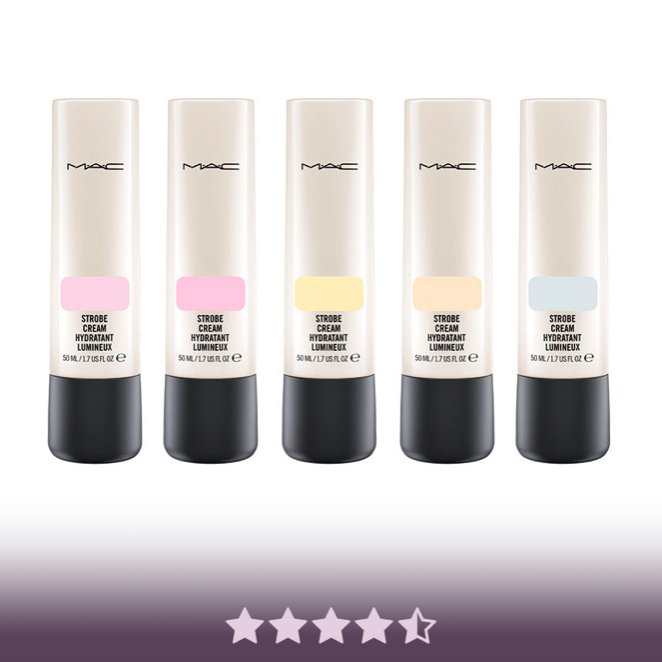 lucky_websites's tweet photo. This @MACcosmetics #StrobeCream has an overall 4.3/5⭐ on Poshly! Have you reviewed your fave products yet? Don't forget to add your #HolyGrail items to your Lists! XO 💫 https://t.co/9Mgh8NKti3