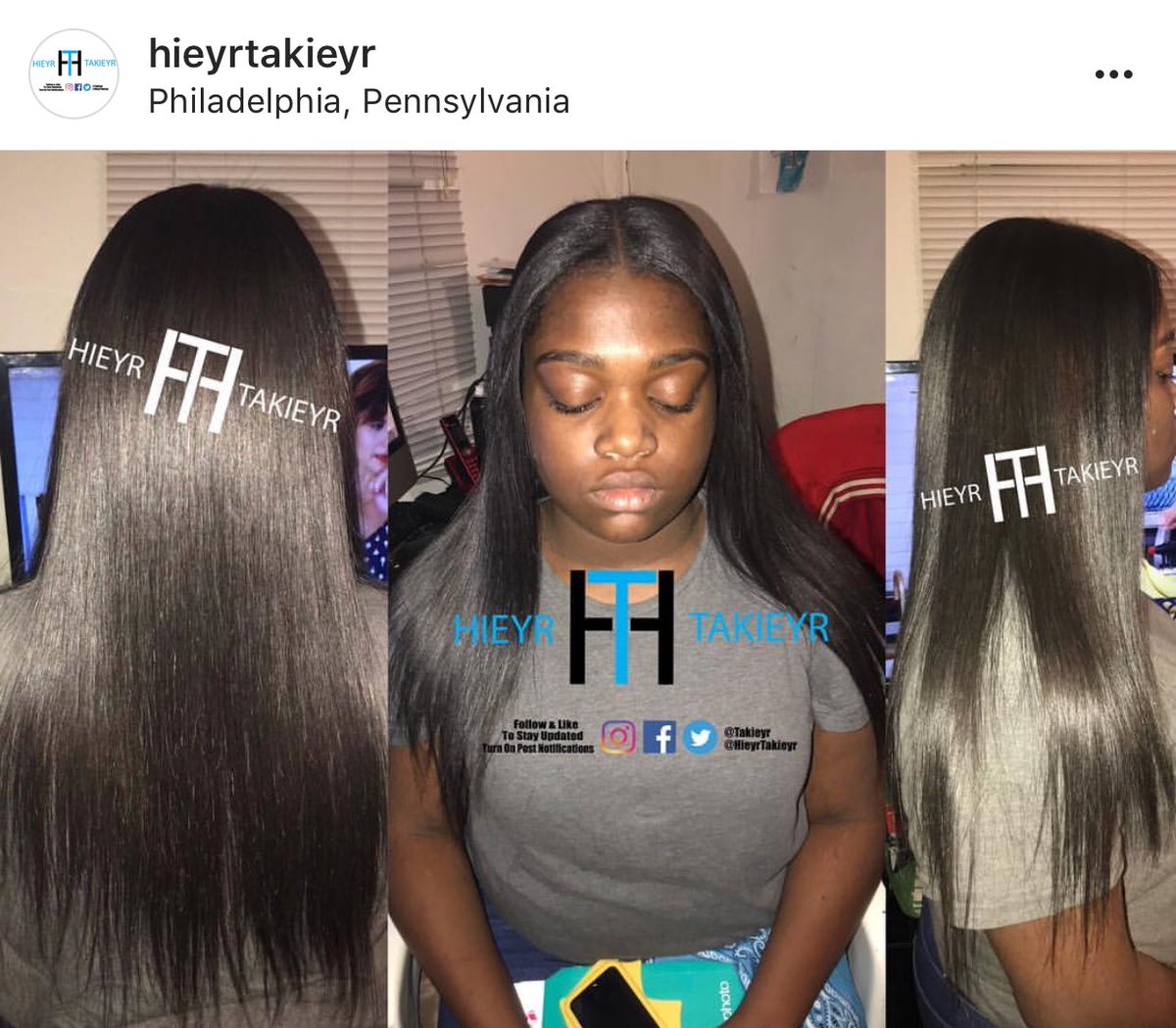 Takieyr's tweet photo. @HieyrTakieyr Traditional Middle Part Sewin W/ Leave Outโฃ๏ธ#SilkPressed Text(267-202-0919) To Book Your Appointment Today
Deposit Required To Book/Secure Appts. (Clients Must Provide Hieyr) #HieyrTakieyr #HieyrTakieyrUnit #HairStylist #Philly #Sewin #tristate #Philadelphia https://t.co/mNmFyjvuRf