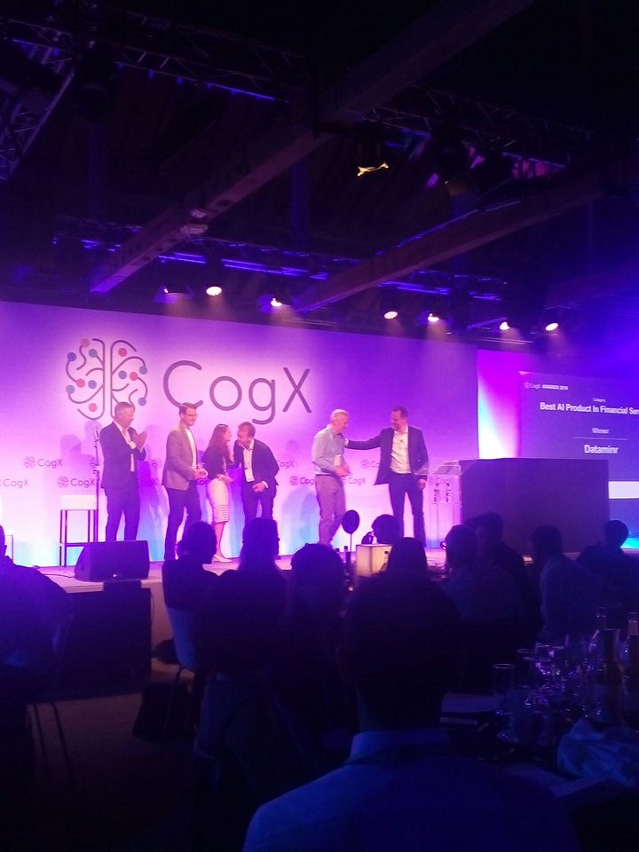 CogX_Festival's tweet photo. Congrats!
@Dataminr
Winner of Best #AI product in Finance (#cogx18 awards) https://t.co/ugpdy6Y7eC